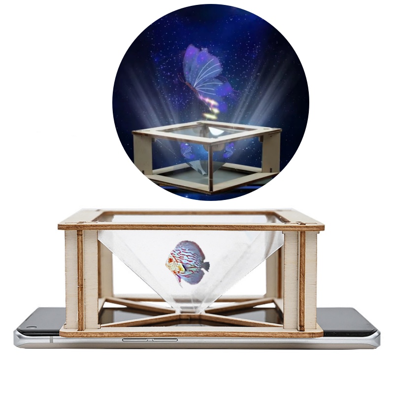 Science Project Kit - Zestaw do samodzielnego montażu holograficznego projektora