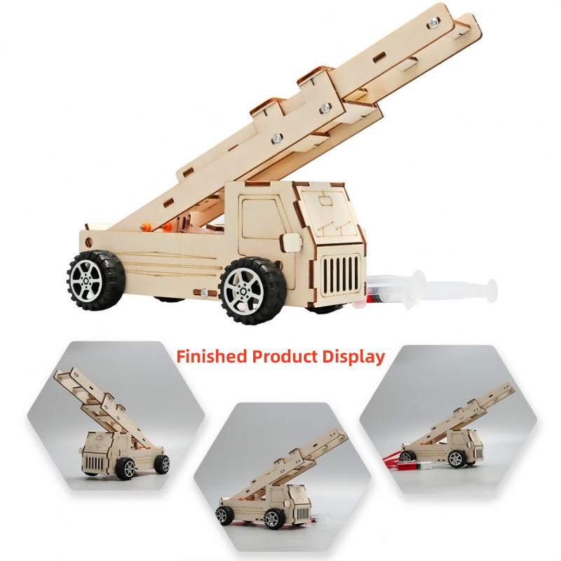 Science Project Kit - Zestaw do samodzielnego montażu drewnianego modelu