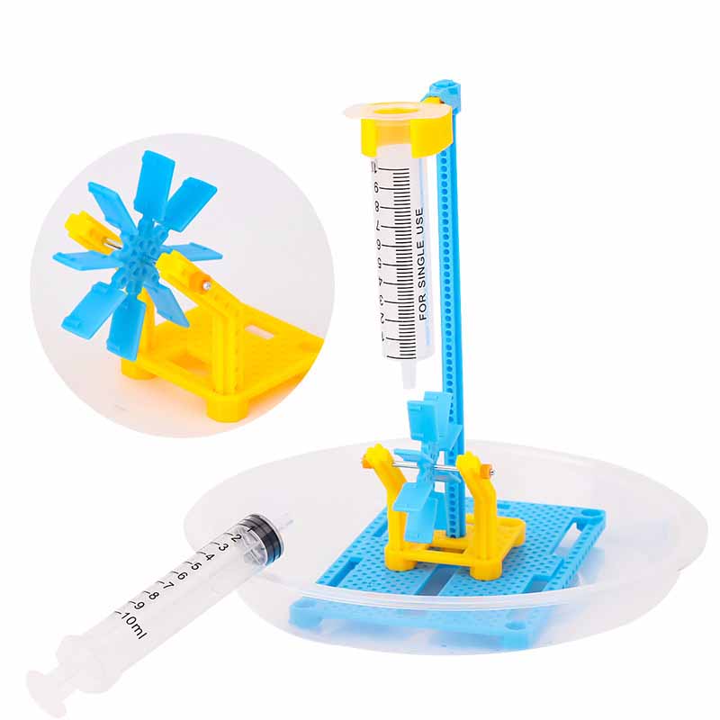 Science Toys Diy - DIY Koło wodne Samochód Nauka i