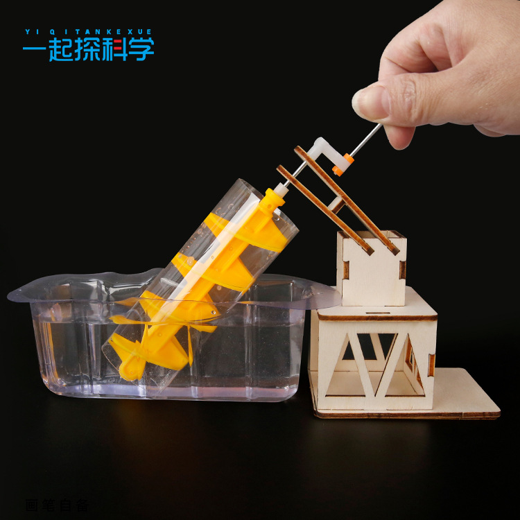 Science Project Kit - Eksperyment naukowy Koło Archimedesa Wodne Koło