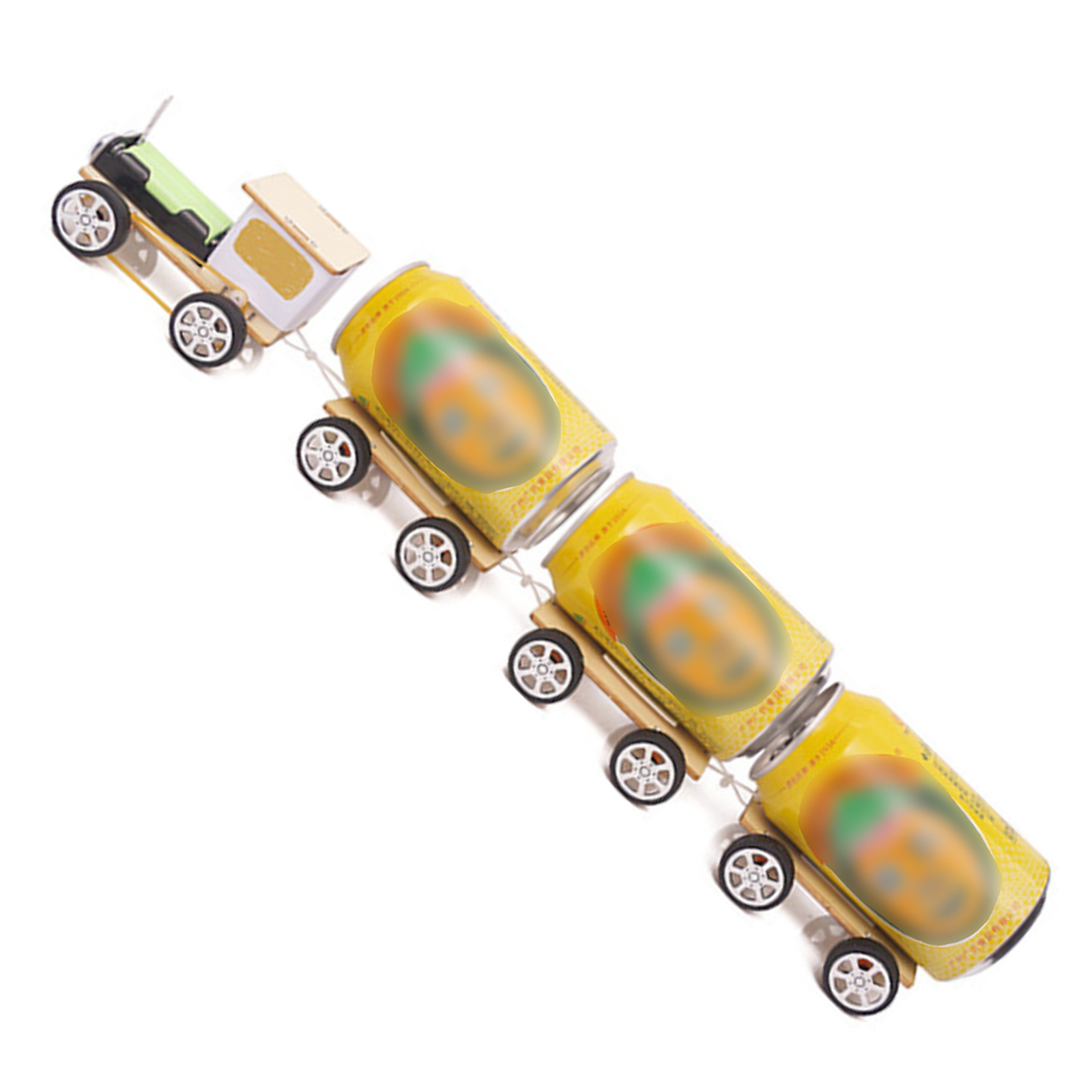 Zestaw STEM DIY Zabawki Pociąg – Science Project Kit recenzja i cena