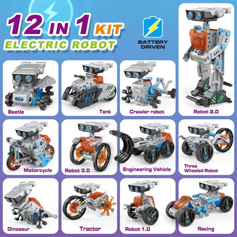 Zestaw 12 w 1 do eksperymentów – Science Robotics recenzja i cena