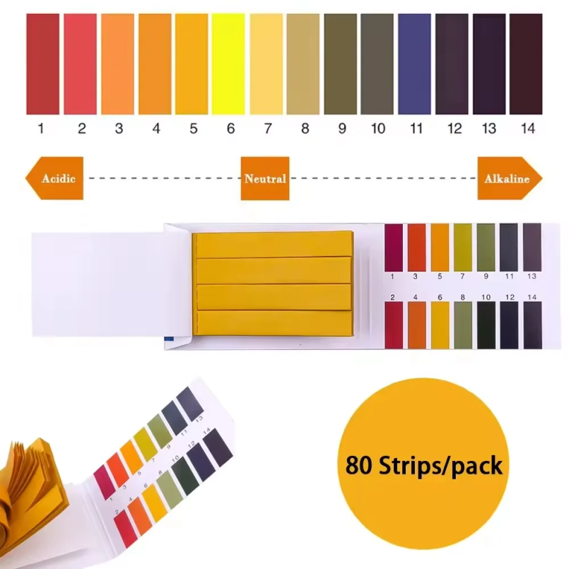 80 pasków/opakowanie Paski tes – Ph Strip Test recenzja i cena
