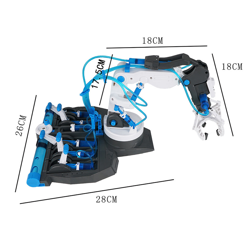 DIY zmontowane hydrauliczne ra – Science Toys Diy recenzja i cena