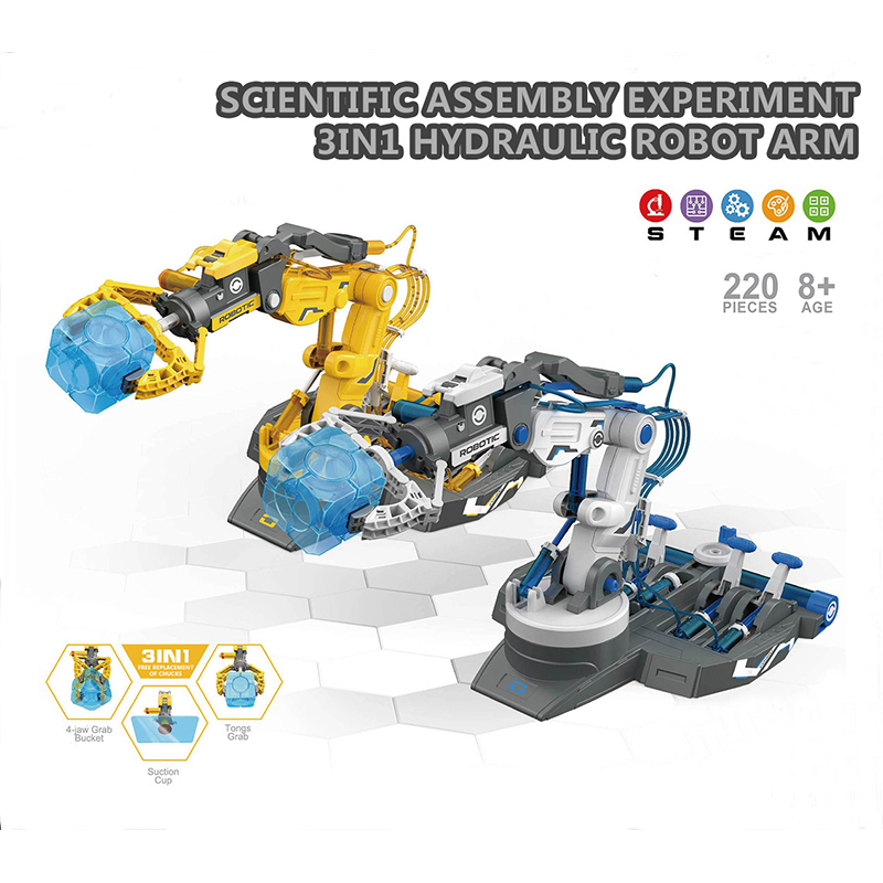 DIY zmontowane hydrauliczne ra – Science Toys Diy recenzja i cena