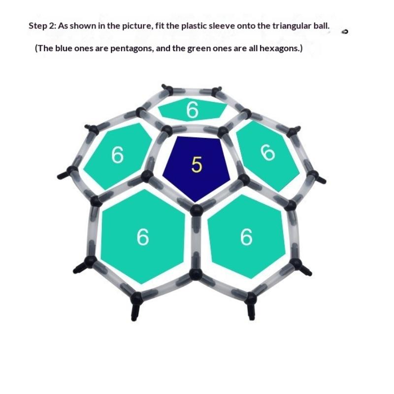 Zestaw STEM DIY Tensegrity C60 – Science Toys Diy recenzja i cena