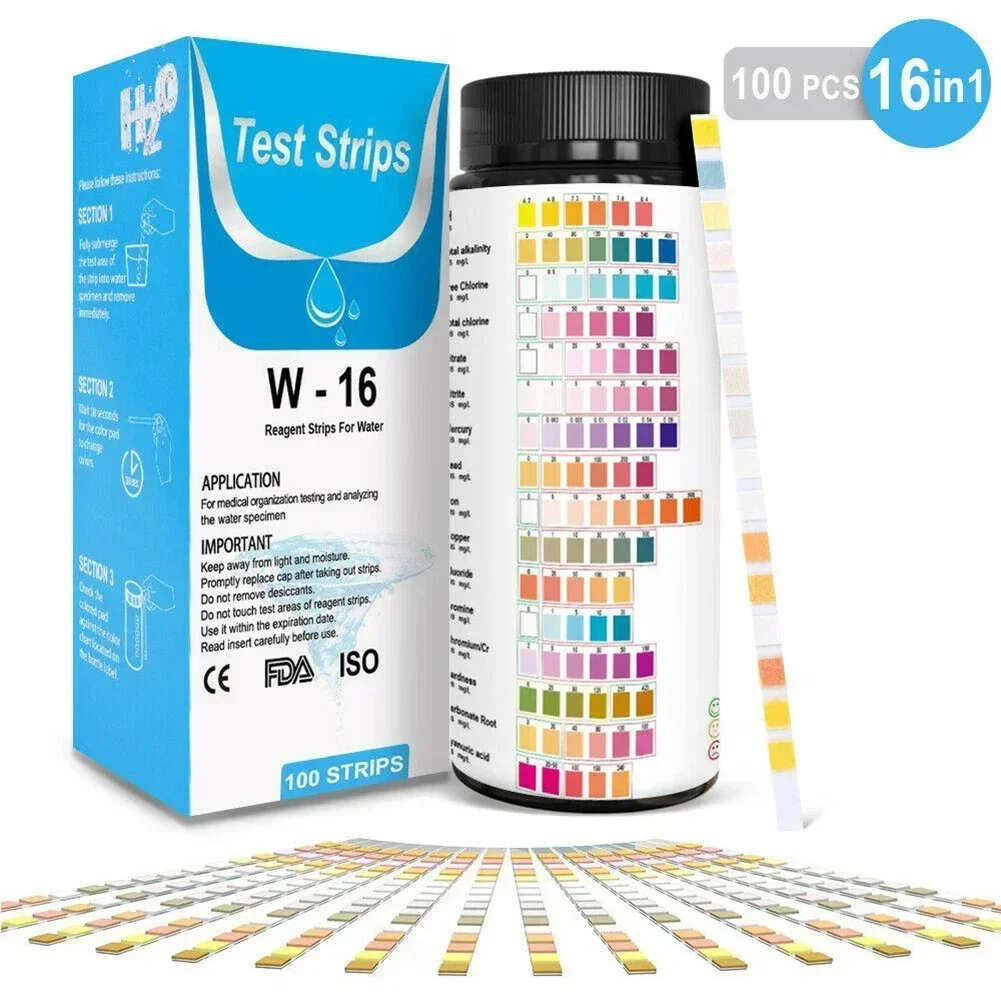 Zestaw testowy wody pitnej 16  – Ph Strip Test recenzja i cena