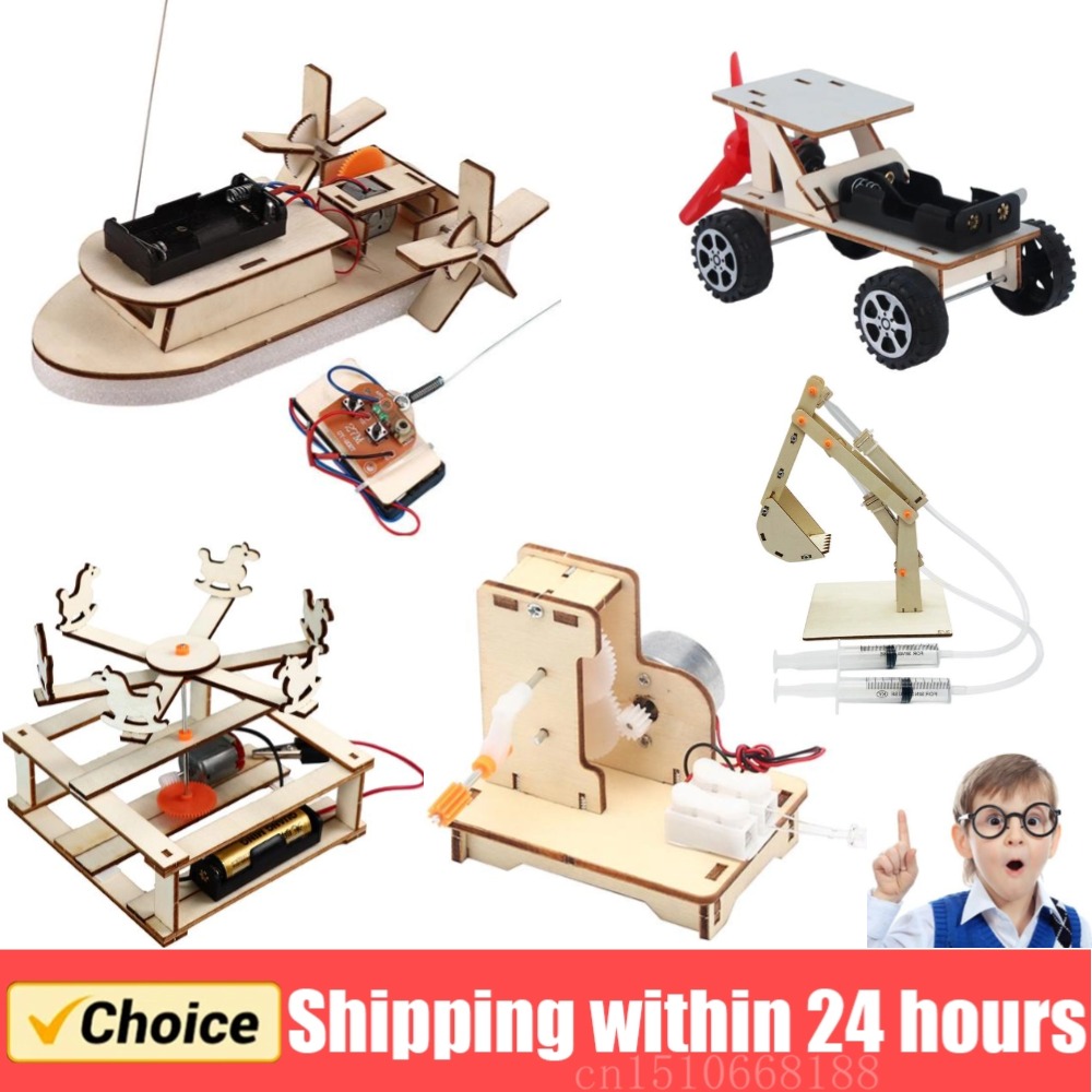 DIY Model łodzi Zabawki naukow – Science Project Kit recenzja i cena