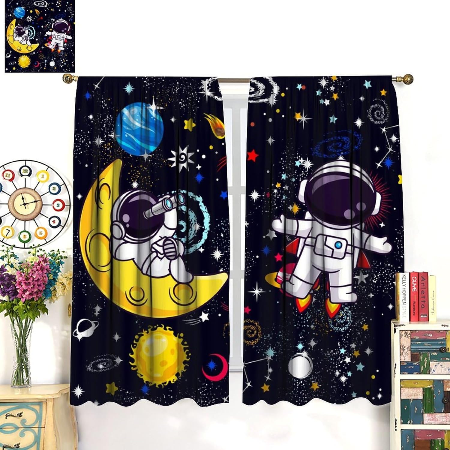Dekoracja Ścienna Galaxy Scien – Science Nursery recenzja i cena