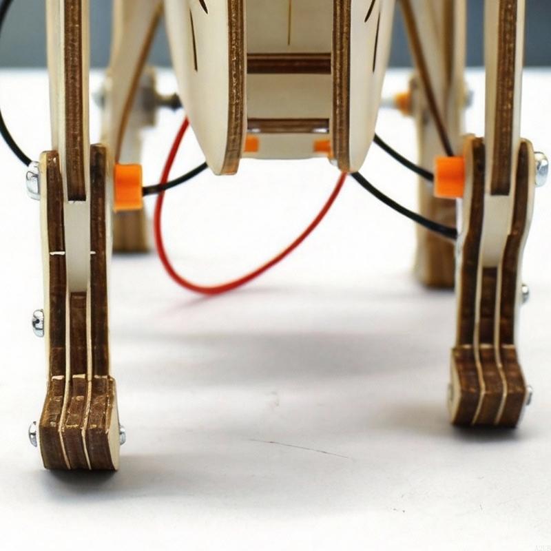 Drewniany robot mechaniczny, z – Science Project Robot recenzja i cena