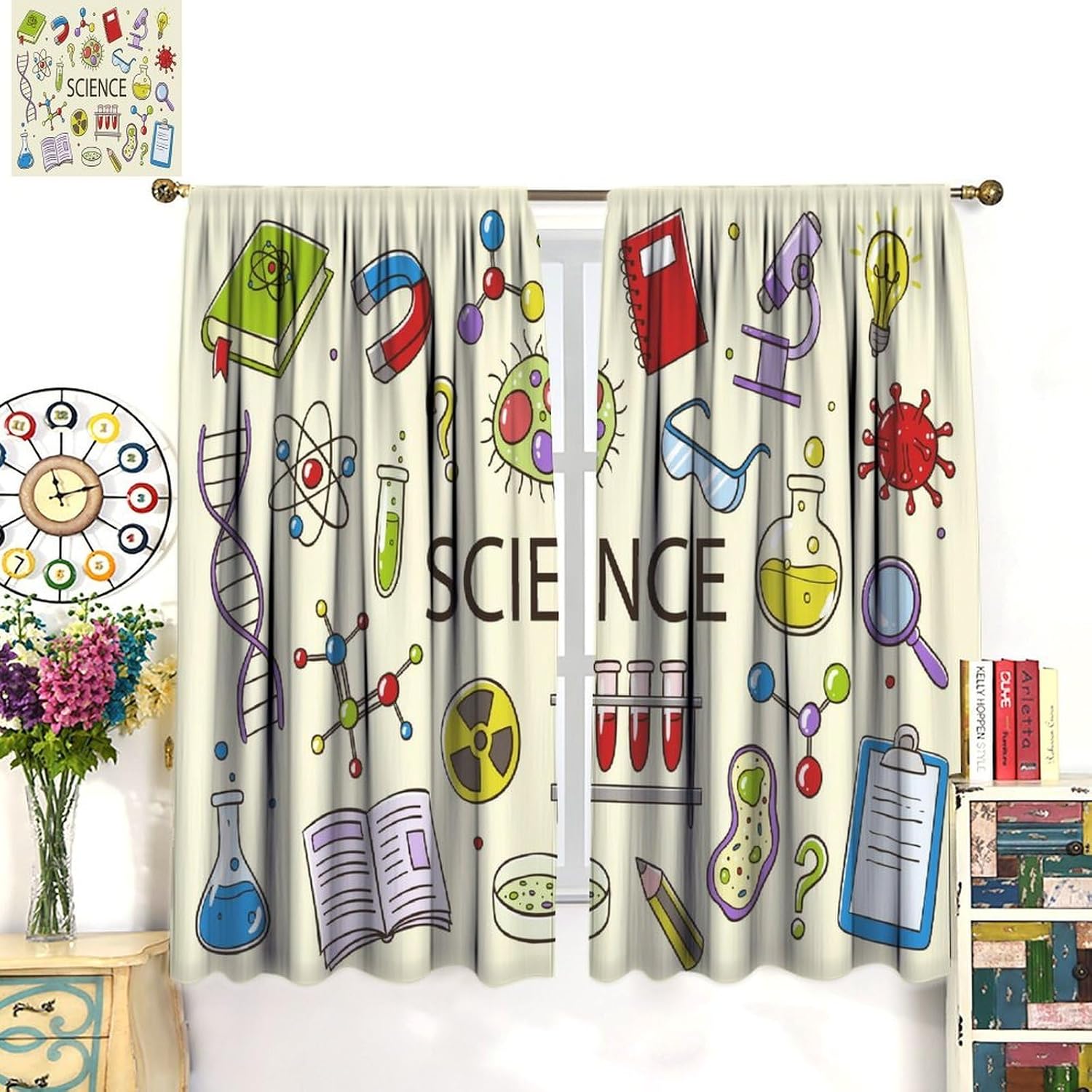 Zasłona naukowa Edukacyjna dek – Science Nursery recenzja i cena